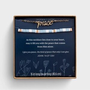 DaySpring Peace Necklace NEW IN BOX